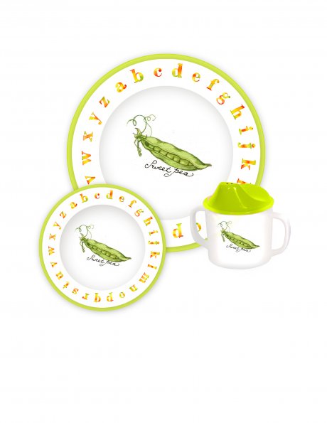 Baby Melamine Sweet-pea