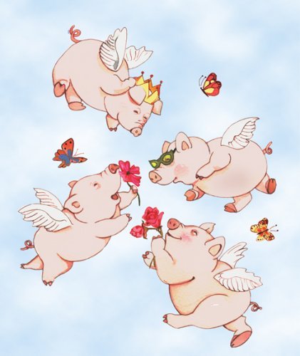 Flying Pigs Springtime